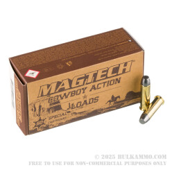 1000 Rounds of .38 Spl Ammo by Magtech Cowboy Action  - 158gr LFN