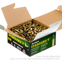6600 Rounds of .22 LR Ammo by Remington Standard V - 38gr LRN