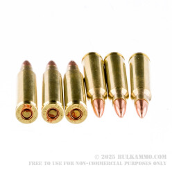 200 Rounds of 5.56x45 Ammo by Hornady BLACK - 62gr FMJ