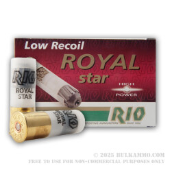 5 Rounds of 12ga Ammo by Rio - 1 ounce Rifled Slug