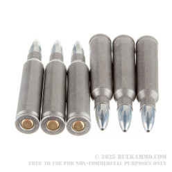1000 Rounds of .223 Ammo by Tula - 55gr HP