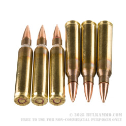 50 Rounds of 5.56x45 Ammo by CBC - 55gr FMJ M193