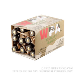 500  Rounds of .223 Ammo by Wolf WPA - 55gr SP