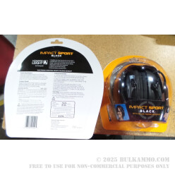Howard Leight Impact Sport Classic Black Electronic Earmuffs