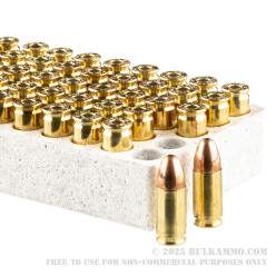 500 Rounds of 9mm Ammo by Browning - 115gr FMJ