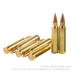 20 Rounds of .223 Ammo by Winchester Universal Game & Target - 55gr BTHP