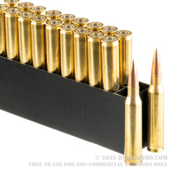 120 Rounds of .338 Lapua Ammo by Hornady - 285gr HPBT