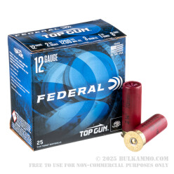 25 Rounds of 12ga Ammo by Federal - 1 1/8 ounce #8 shot