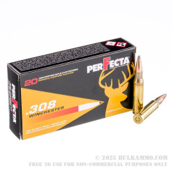 400 Rounds of .308 Win Ammo by Fiocchi Perfecta - 150gr SP
