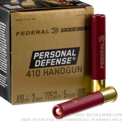 200 Rounds of .410 Ammo by Federal -  000 Buck