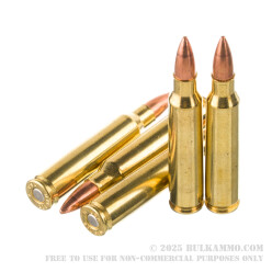 20 Rounds of .223 Ammo by Armscor - 62gr FMJBT