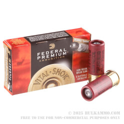 250 Rounds of 12ga Ammo by Federal Truball - 1 ounce Rifled Slug