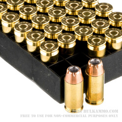 50 Rounds of .45 ACP Ammo by PMC - 185gr JHP