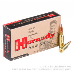 200 Rounds of 6.5mm Grendel  Ammo by Hornady Match - 123gr A-Max
