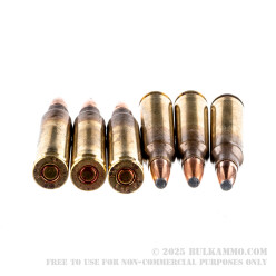 20 Rounds of 5.56x45 Ammo by Winchester Ranger - 64gr Bonded Solid Base