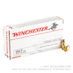500 Rounds of .357 SIG Ammo by Winchester USA - 125gr JHP