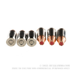 250 Rounds of 9mm +P Ammo by Hornady Critical Duty- 124gr JHP