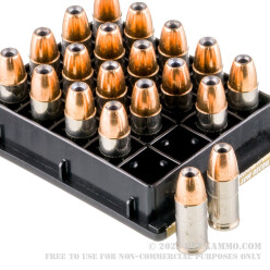 20 Rounds of 9mm Ammo by Federal - Hydra-Shok - 135gr JHP 