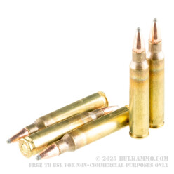 500 Rounds of 5.56x45 Ammo by Hornady Frontier - 62gr Spire Point