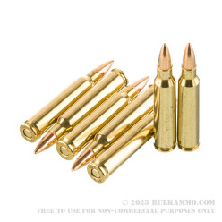 1000 Rounds of .223 Ammo by Patriot Sports - 55gr FMJ