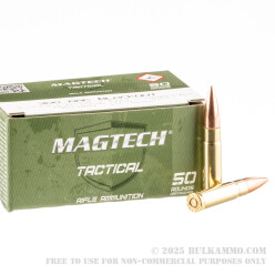500 Rounds of 300 AAC Blackout Ammo by Magtech First Defense - 123gr FMJ