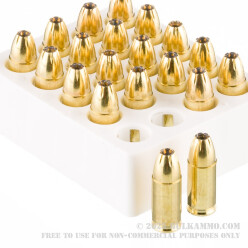 20 Rounds of 9mm Ammo by Magtech Guardian Gold - 124gr JHP