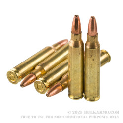 20 Rounds of .223 Ammo by Winchester Universal Game & Target - 62gr Open Tip