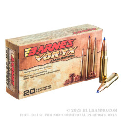 20 Rounds of .308 Win Ammo by Barnes - 168gr TTSX