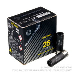 250 Rounds of 12ga Ammo by Panzer Defense Lequian Special HV - 00 Buck