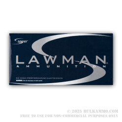 1000 Rounds of .40 S&W Ammo by Speer - 180gr TMJ