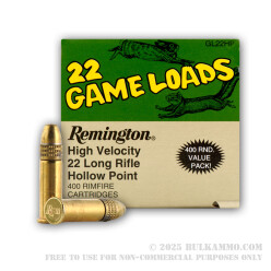4000 Rounds of .22 LR Ammo by Remington - 36gr HP