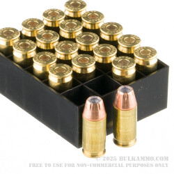 200 Rounds of .45 ACP Ammo by Hornady American Gunner - 185gr XTP JHP