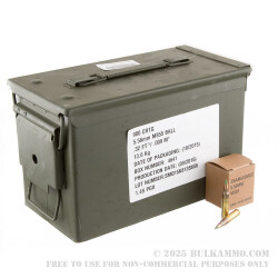 1800 Rounds of 5.56x45 Ammo by Federal Green Tip - 62gr FMJ