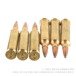 20 Rounds of 7 mm Rem Mag Ammo by Remington - 150gr PSP
