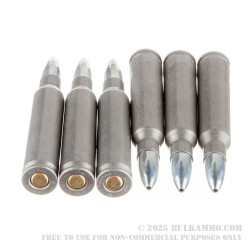 1000 Rounds of .223 Ammo by Tula - 55gr HP