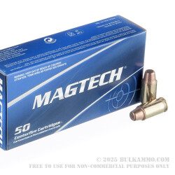 50 Rounds of .45 ACP Ammo by Magtech - 230gr FMJ SWC
