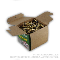 500  Rounds of .22 LR Cyclone Ammo by Remington - 36gr LHP