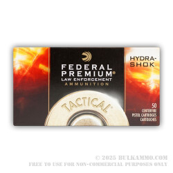 50 Rounds of .38 Spl +P+ Ammo by Federal - 147gr JHP