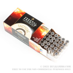 50 Rounds of .38 Spl +P+ Ammo by Federal - 147gr JHP