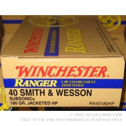 Bulk Ranger Defense 40 S&W Ammo For Sale