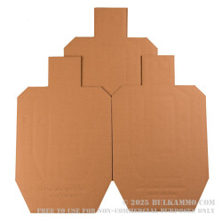 IPSC Cardboard Silhouette Targets - 100 Pack