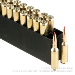 20 Rounds of 6.5 PRC Ammo by Hornady Match - 147gr ELD Match