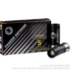 250 Rounds of 12ga Ammo by Panzer Defense Lequian HV - 1 ounce Rifled Slug