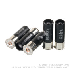 5 Rounds of 12ga Ammo by Panzer Defense Lequian HV - 1 ounce Rifled Slug