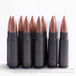 1000 Rounds of 7.62x39mm Ammo by Tula - 124gr FMJ