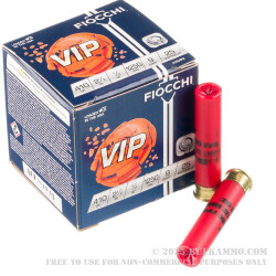 250 Rounds of 410 Bore Ammo by Fiocchi - 1/2 ounce #9 shot