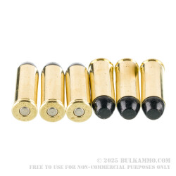 500 Rounds of .45 Long-Colt Ammo by Fiocchi - 250gr LRNFP