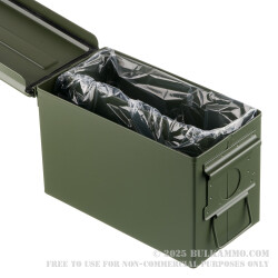 2 Brand New Blackhawk Mil-Spec Green Ammo Cans - 30 Cal M19A1 Nested in 50 Cal M2A1