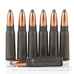 1000 Rounds of 7.62x39mm Ammo by Tula - 154gr SP