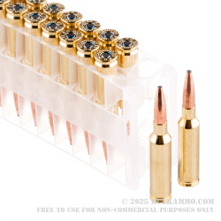 20 Rounds of 6.5mm Creedmoor Ammo by Federal NonTypical - 140gr SP